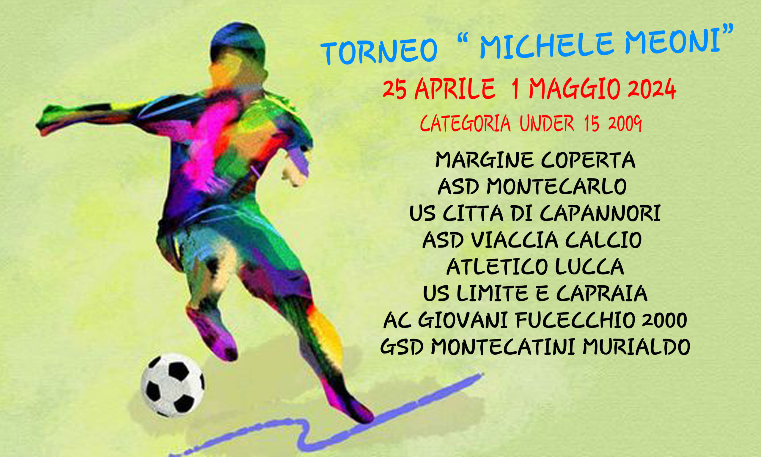 “LE GARE “TORNEO  MEONI  DEL 25 APRLE  2024